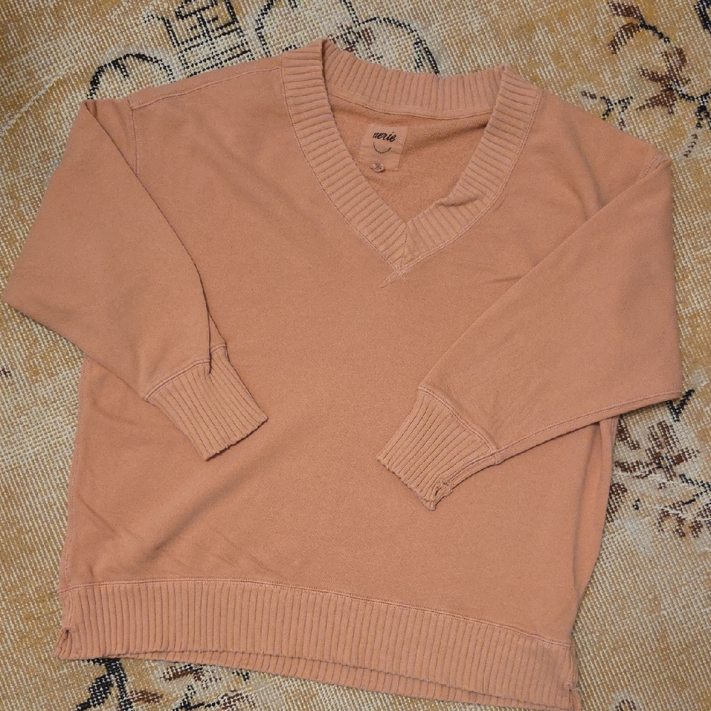 Aerie V-neck Sweatshirt